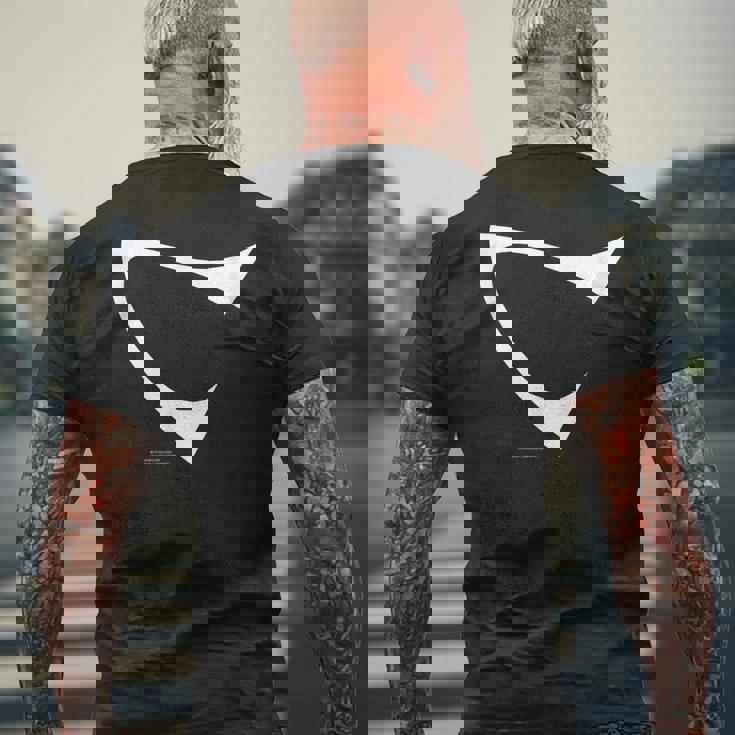 アイコンシリーズ キャシャーン A メンズTシャツ バックプリント 高齢者への贈り物