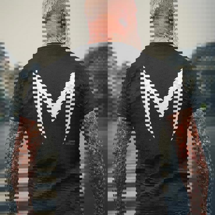 アイコンシリーズ マッハgogogo A メンズTシャツ バックプリント 高齢者への贈り物