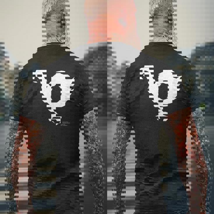 アイコンシリーズ 破裏拳ポリマー A メンズTシャツ バックプリント 高齢者への贈り物