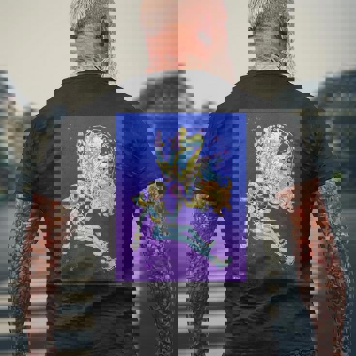 アイドルランドプリパラ デザインb メンズTシャツ バックプリント 高齢者への贈り物