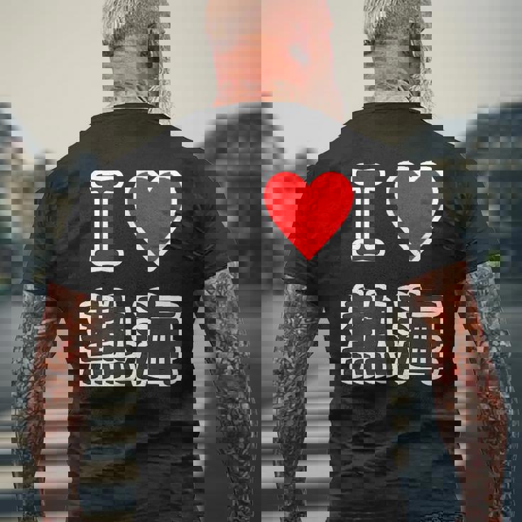 アイラブ・熱海（I Love ハート）【47都道府県・市区町村】ジモtティ 地元愛 お土産 グッズ 面白い メンズTシャツ バックプリント 高齢者への贈り物