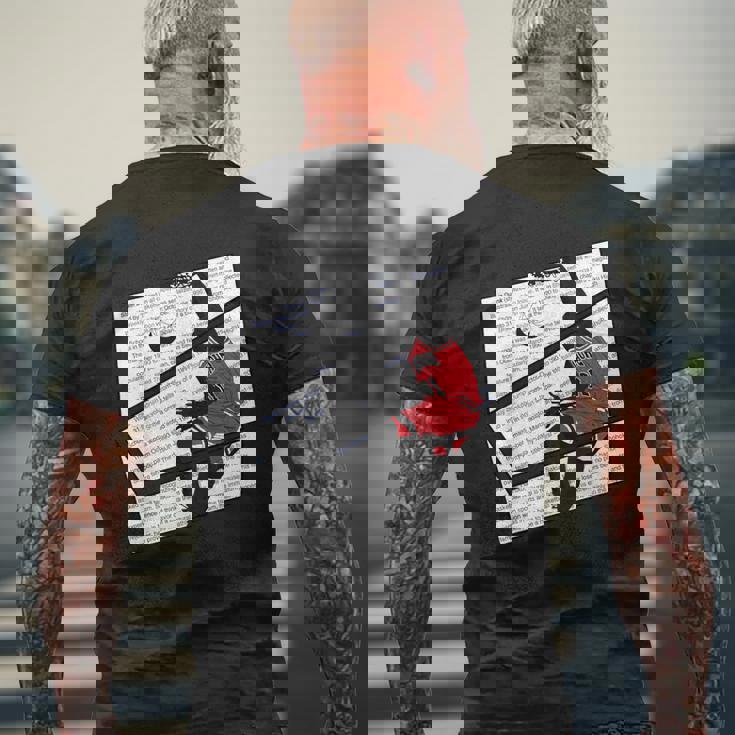 アニメ スラムダンク 桜木花道 メンズTシャツ バックプリント 高齢者への贈り物