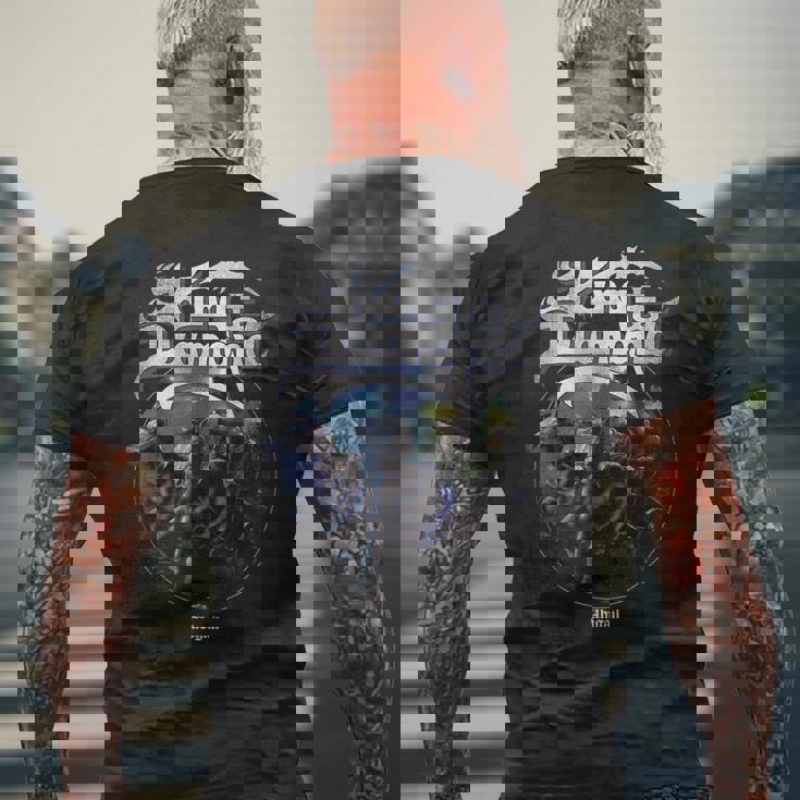 アビゲイル トラックリスト メンズTシャツ バックプリント 高齢者への贈り物