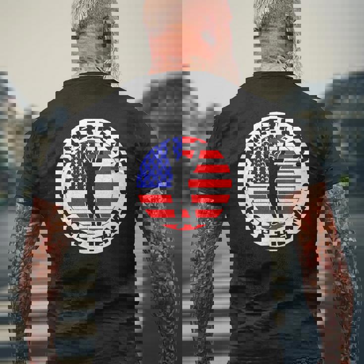 アメリカのトップチーム柔術 メンズTシャツ バックプリント 高齢者への贈り物