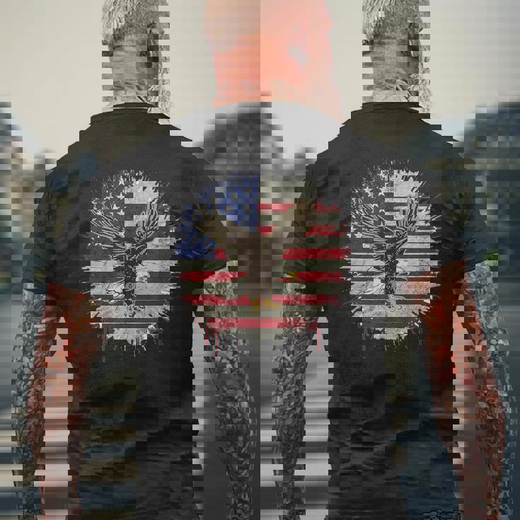 アメリカンイーグル メンズTシャツ バックプリント 高齢者への贈り物