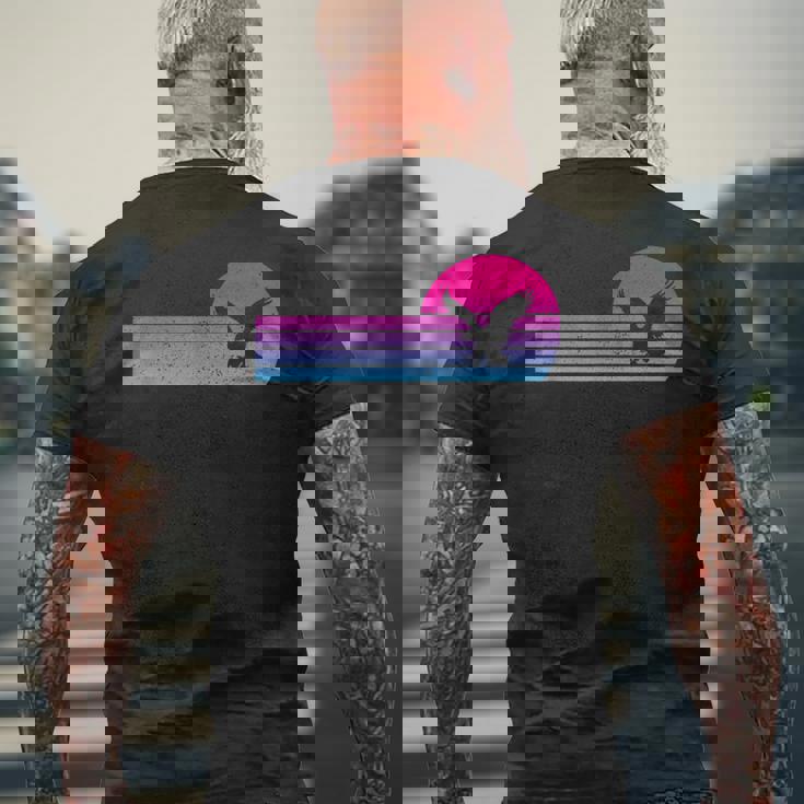 アメリカンイーグル ヴィンテージ 70年代 80年代 レトロ イーグル好き メンズTシャツ バックプリント 高齢者への贈り物