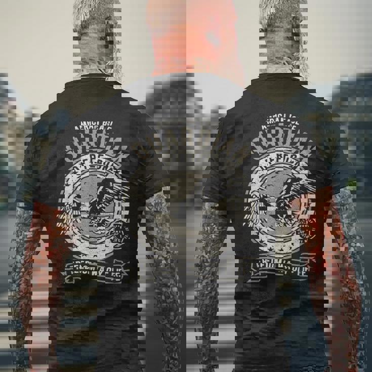 アメリカンイーグル ヴィンテージ レトロ アンティーク調 愛国心 7月4日 メンズTシャツ バックプリント 高齢者への贈り物