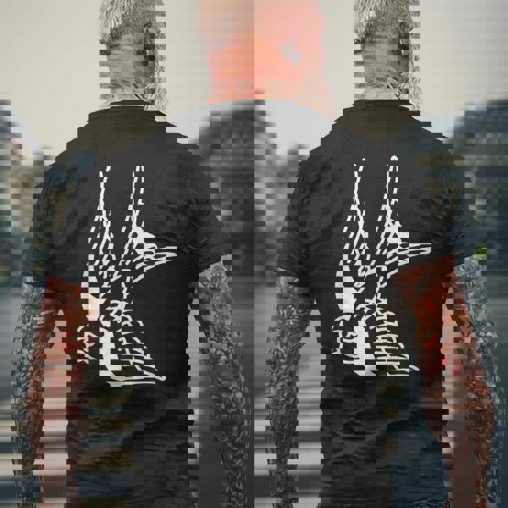 アメリカントラディショナル ツバメ 鳥 アウトライン タトゥー メンズTシャツ バックプリント 高齢者への贈り物