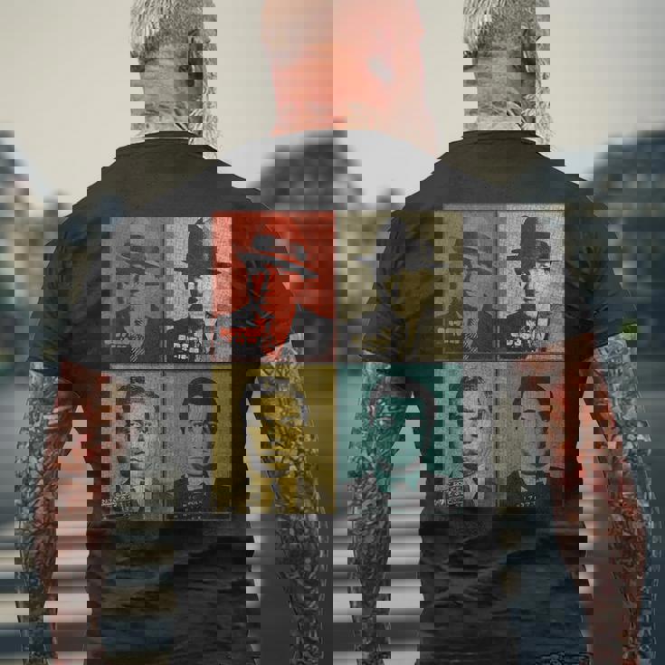 アメリカン・ギャングスターズ マフィア・ボス メンズTシャツ バックプリント 高齢者への贈り物