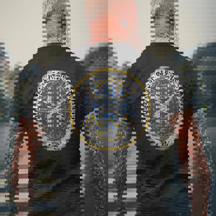 アメリカ合同特殊部隊コマンド陸軍 Jsoc軍 メンズTシャツ バックプリント 高齢者への贈り物