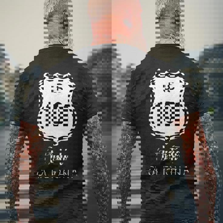 アルカタ カリフォルニア Usルート101 メンズTシャツ バックプリント 高齢者への贈り物