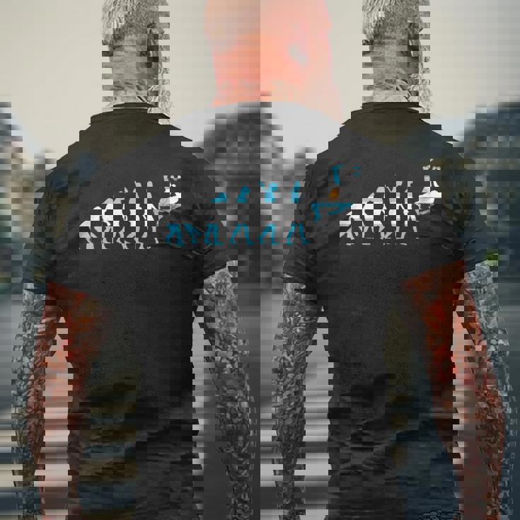 アルゼンチン進化 アルゼンチンサッカー選手 ブエノスアイレス メンズTシャツ バックプリント 高齢者への贈り物