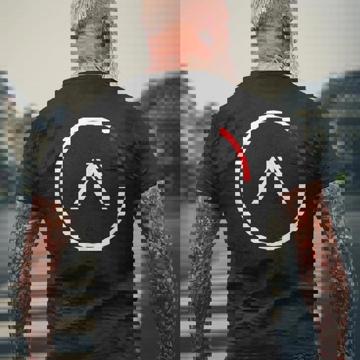 アルファサークル メンズTシャツ バックプリント 高齢者への贈り物