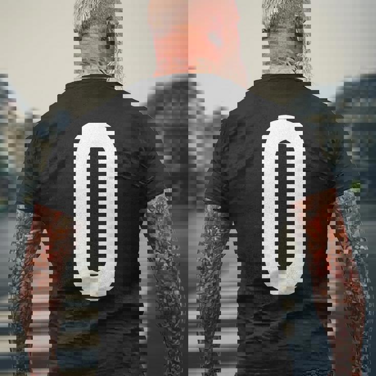 アルファベットo アルファベットモノグラム イニシャル メンズTシャツ バックプリント 高齢者への贈り物