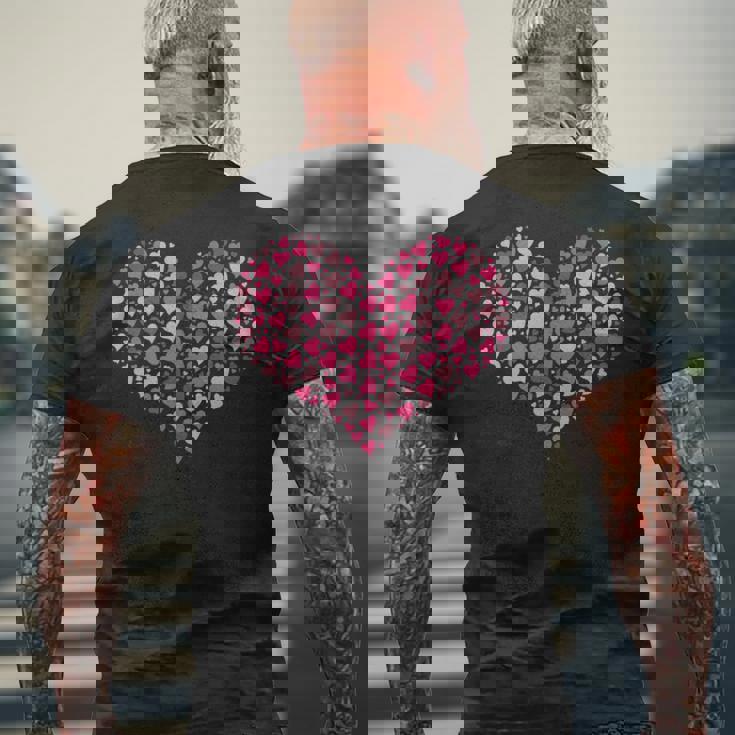 アンドロ メンズTシャツ バックプリント 高齢者への贈り物