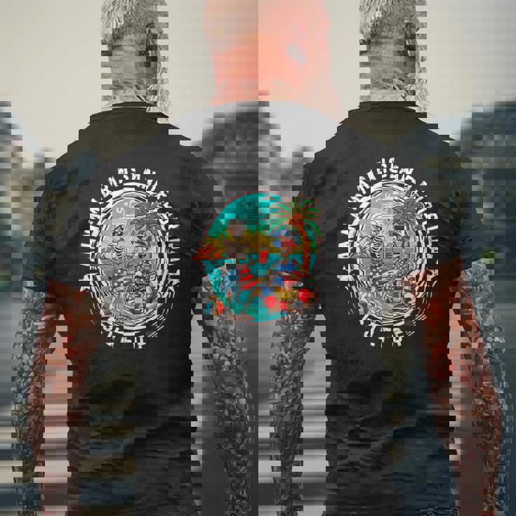 アンナマリアアイランドビーチフロリダメンズ&レディース メンズTシャツ バックプリント 高齢者への贈り物