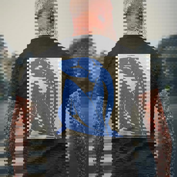 アンリ・マティス ブルーヌードii メンズTシャツ バックプリント 高齢者への贈り物