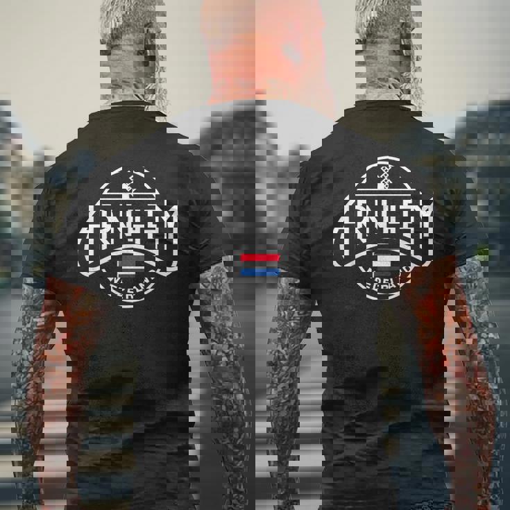 アーネム オランダ オランダ シティ プライド 象徴 メンズTシャツ バックプリント 高齢者への贈り物