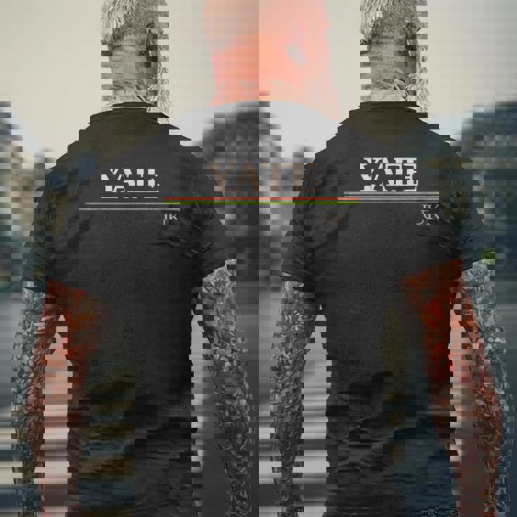 イェート英国 メンズTシャツ バックプリント 高齢者への贈り物