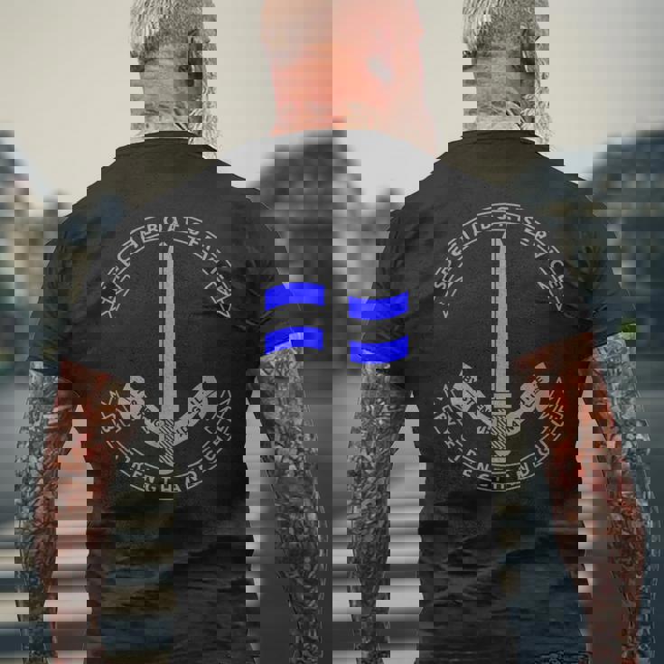 イギリス特殊部隊 特殊ボートサービスsbs メンズTシャツ バックプリント 高齢者への贈り物