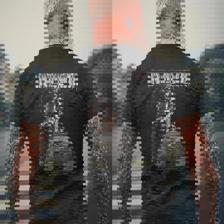 インターセプター メンズTシャツ バックプリント 高齢者への贈り物