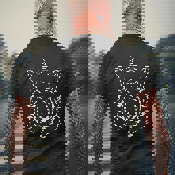 インドの象の神様 ガネーシャ デザイン シンプル 半袖 夏服 トップス メンズTシャツ バックプリント 高齢者への贈り物