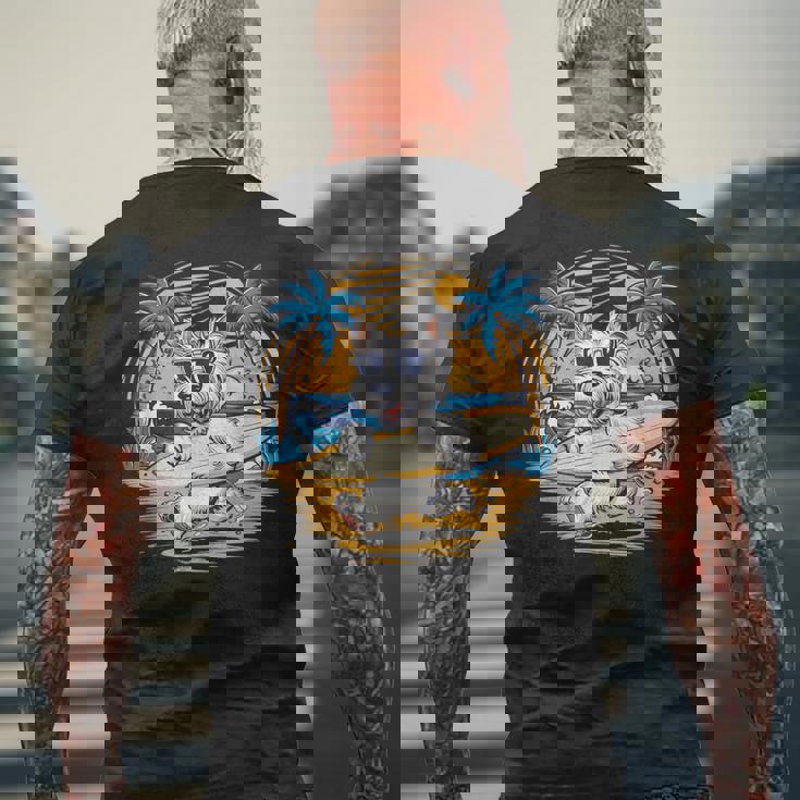 ウエスト・ハイランド・ホワイト・テリア・アム・ストランド メンズTシャツ バックプリント 高齢者への贈り物