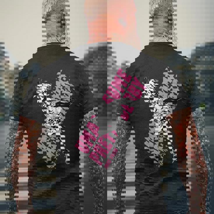 ウマ娘 プリティーダービー アイネスフウジン メンズTシャツ バックプリント 高齢者への贈り物