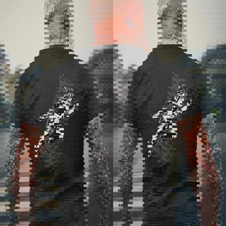 ウマ娘 プリティーダービー フジキセキ メンズTシャツ バックプリント 高齢者への贈り物