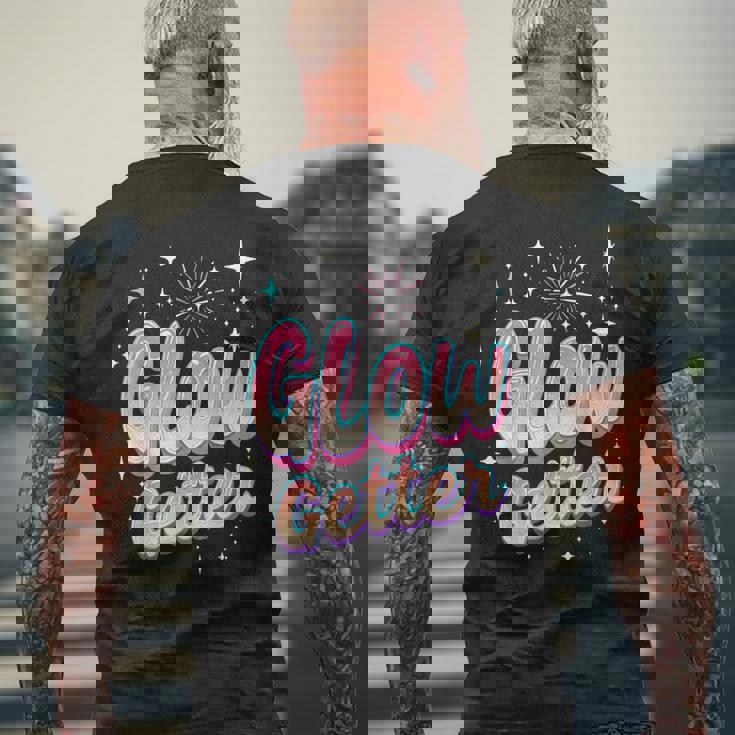 エステティシャン メンズTシャツ バックプリント 高齢者への贈り物