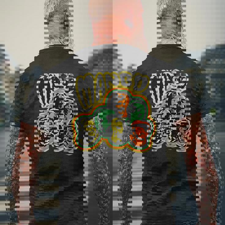 エルセイバーデマンゴーサルサデュラデベネズエラ メンズTシャツ バックプリント 高齢者への贈り物