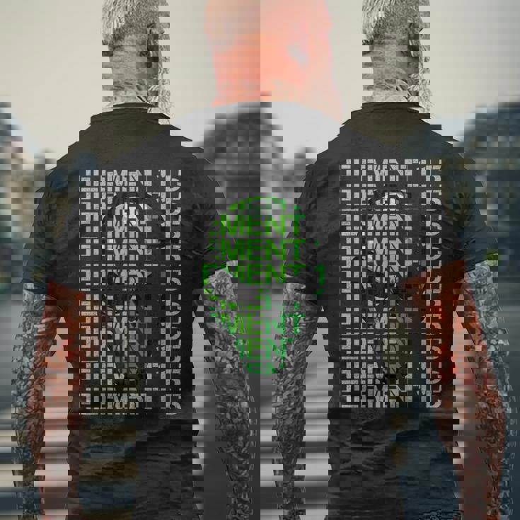 エレメント 115 ウンンペンティウム エリア 51 コンスピラシー セオリー エイリアン Ufo メンズTシャツ バックプリント 高齢者への贈り物