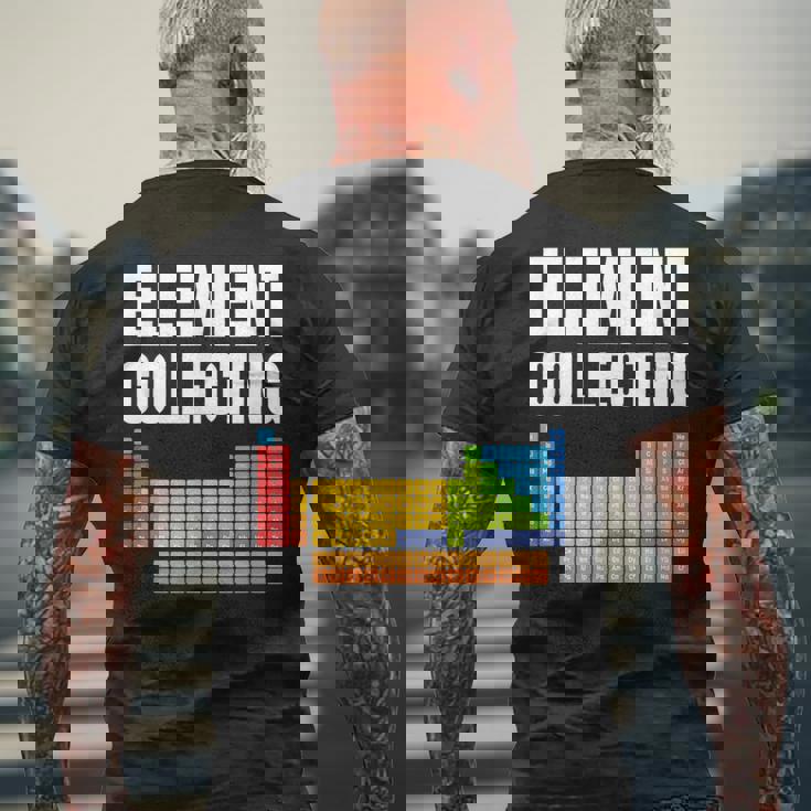 エレメント収集。 メンズTシャツ バックプリント 高齢者への贈り物