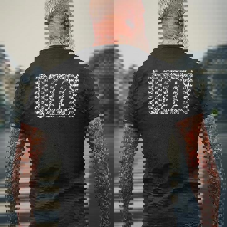 オジー メンズTシャツ バックプリント 高齢者への贈り物