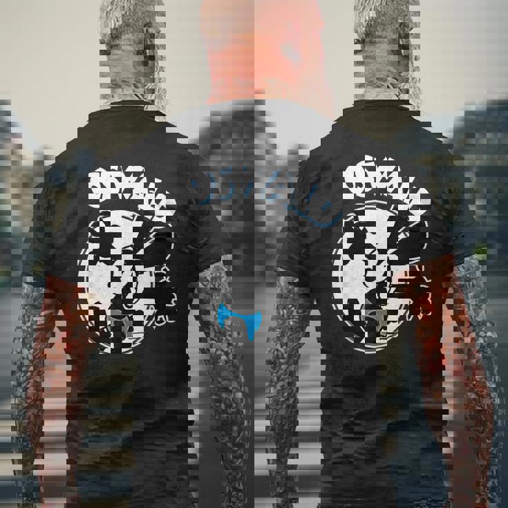 オズワルド・ラビット ヴィンテージ 漫画 メンズTシャツ バックプリント 高齢者への贈り物