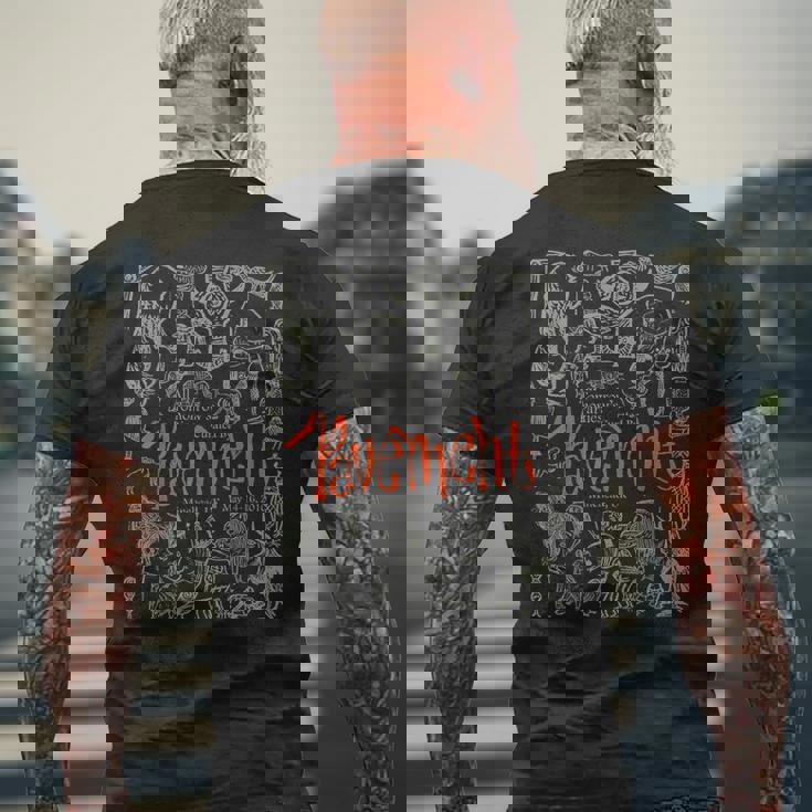 カット・ユア・ヘア・ペイブメント メンズTシャツ バックプリント 高齢者への贈り物