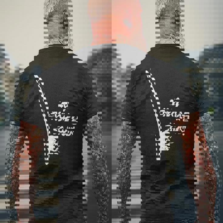 カポエイラ・ベリンバウ・サウンド メンズTシャツ バックプリント 高齢者への贈り物