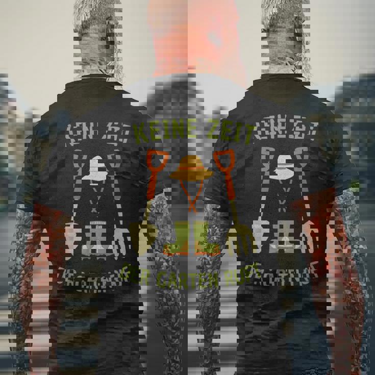 ガーデナー、ネイチャープランツ、ガーデナー、ネイチャープランツ メンズTシャツ バックプリント 高齢者への贈り物