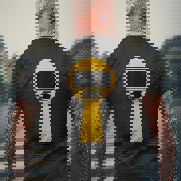 ガーノルド メンズTシャツ バックプリント 高齢者への贈り物