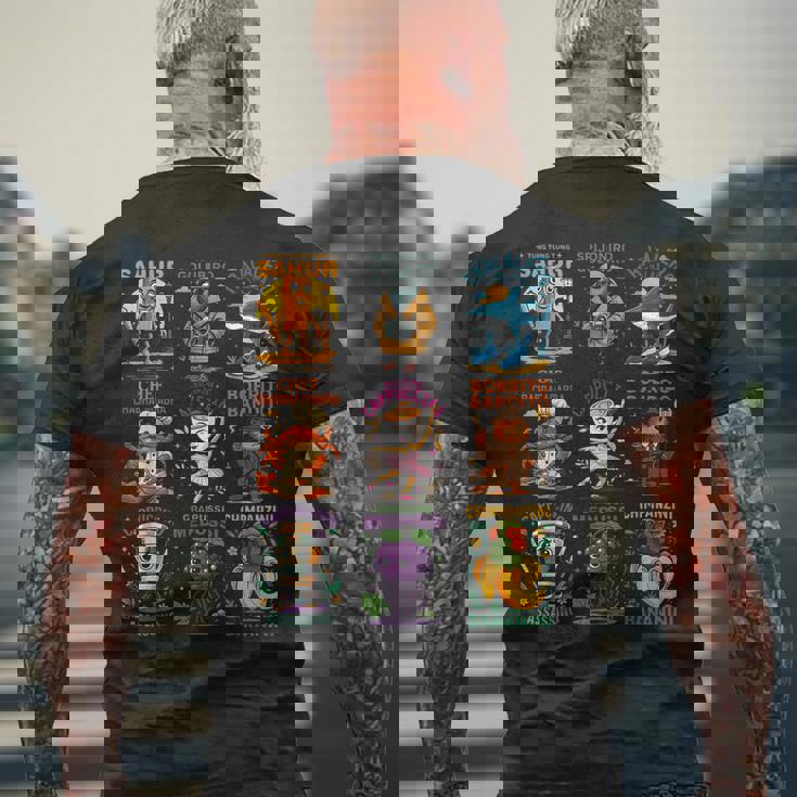 キッズ トップフェイバリット イタリアンブレインロットコレクション Ai生成 メンズTシャツ バックプリント 高齢者への贈り物