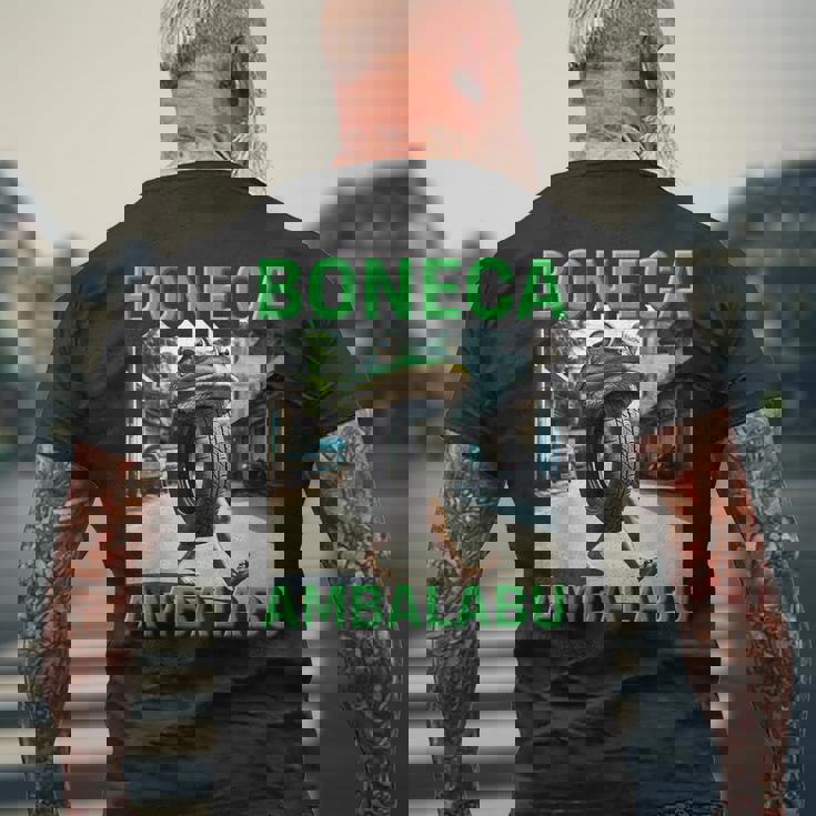 キッズ トレンド ミーム ブレイン イタリアン ボネカ アンバラブ フロッグ メンズTシャツ バックプリント 高齢者への贈り物