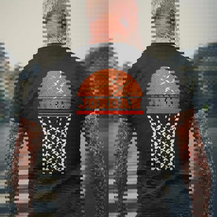 キッズ バスケットボールtシャツ ジョーダン カスタムネームギフト 男の子、若者向け メンズTシャツ バックプリント 高齢者への贈り物