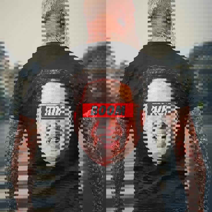 キム・ジョンアン・ブーム メンズTシャツ バックプリント 高齢者への贈り物