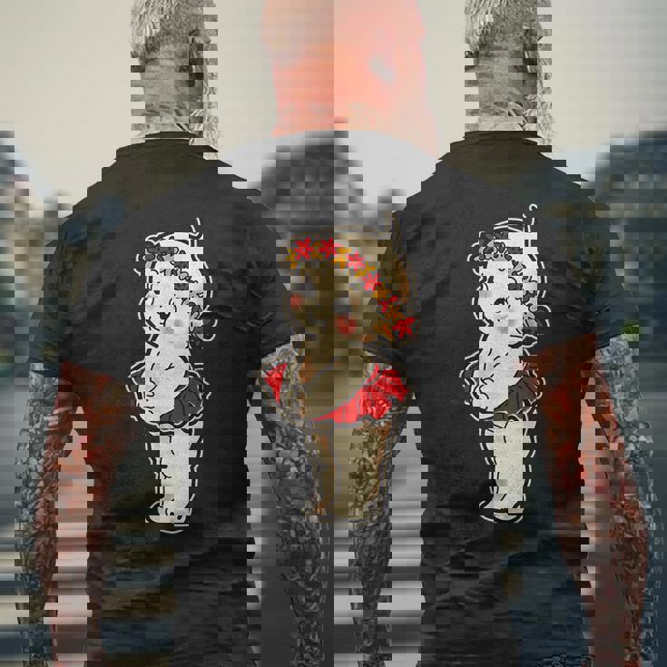 キューピー ベビーフラワーチャイルド メンズTシャツ バックプリント 高齢者への贈り物