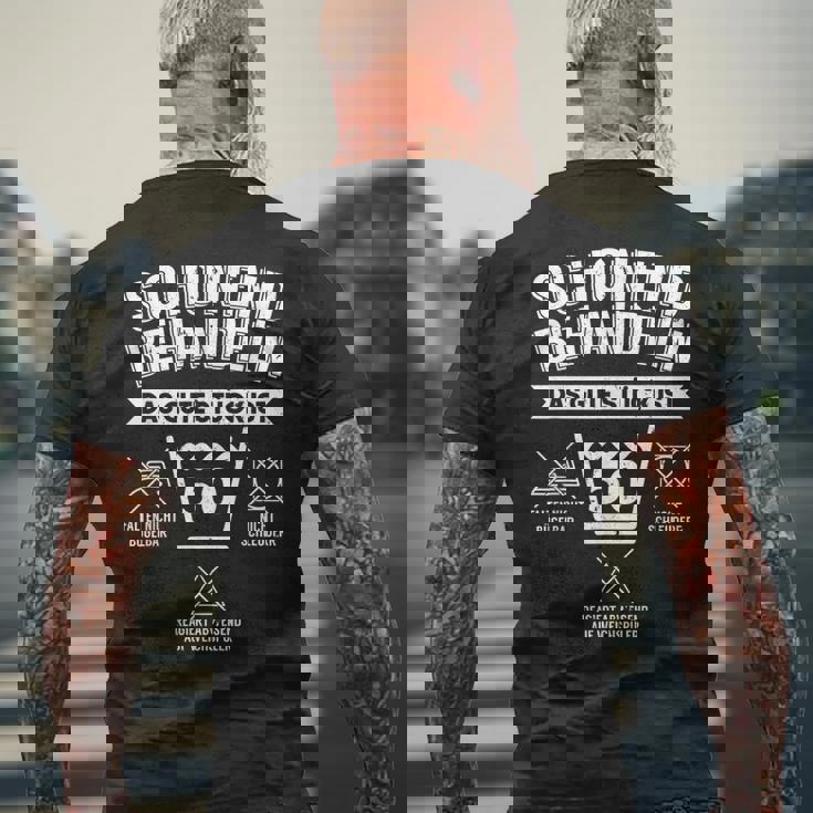 ギフト 50歳 誕生日 50男 50代 優しい トリートメント 50 メンズTシャツ バックプリント 高齢者への贈り物