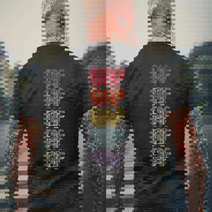 ギャップ メンズTシャツ バックプリント 高齢者への贈り物