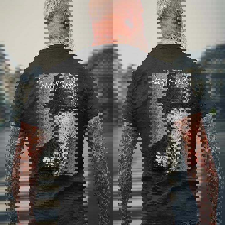 ギャングスター、バグシー メンズTシャツ バックプリント 高齢者への贈り物