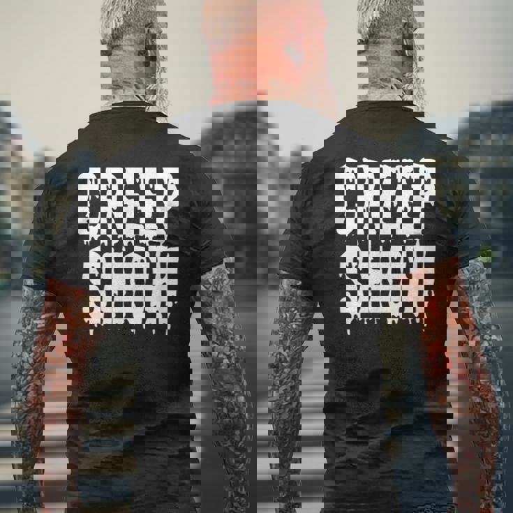 クリープショー メンズTシャツ バックプリント 高齢者への贈り物