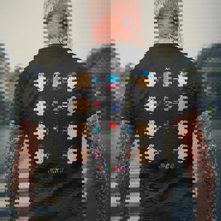 クレヨンしんちゃん 〇＋〇＝？ ボーちゃんver メンズTシャツ バックプリント 高齢者への贈り物