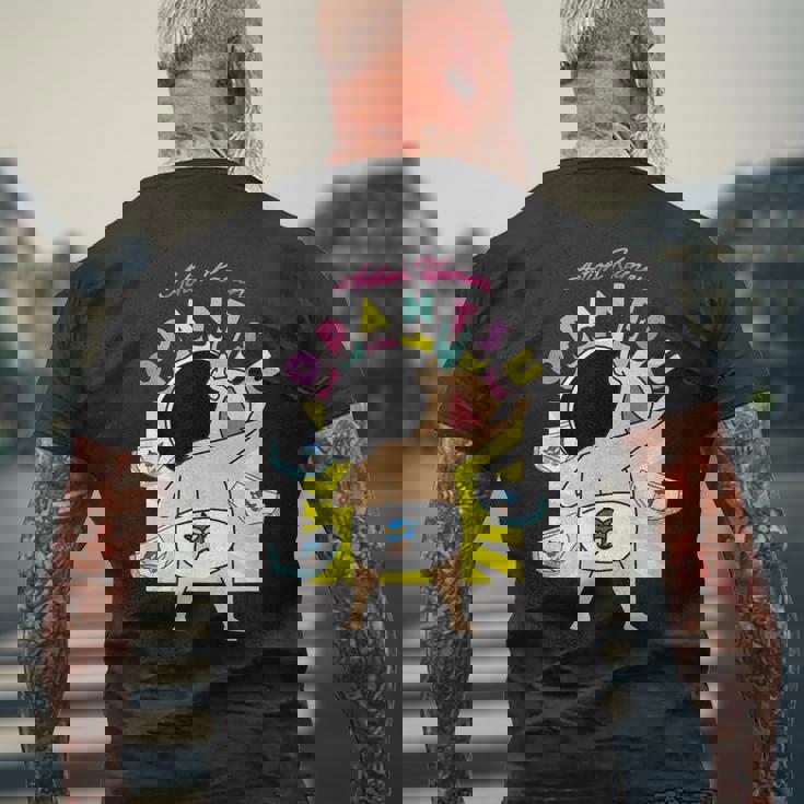 クレヨンしんちゃん じまんのおパンツ メンズTシャツ バックプリント 高齢者への贈り物